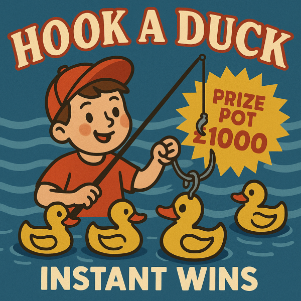 Hook a Duck £1000 Instant Wins 10p