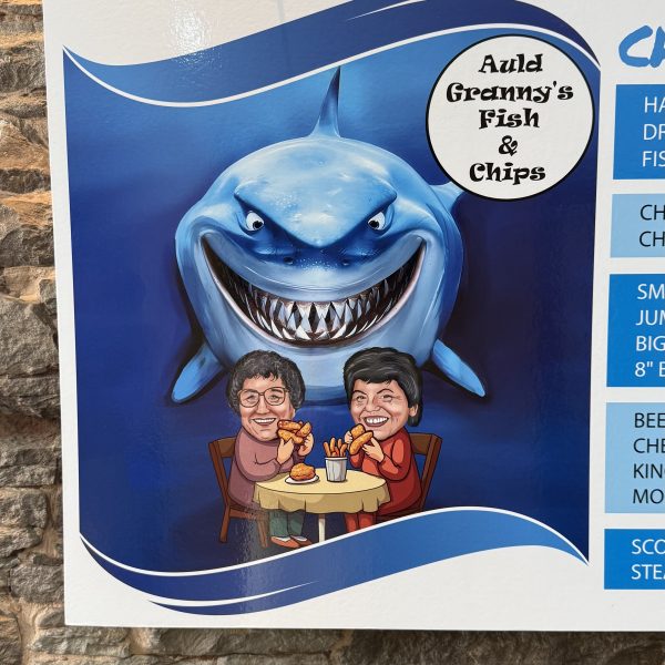 Chippy Tea for 4 from Auld Granny’s Café