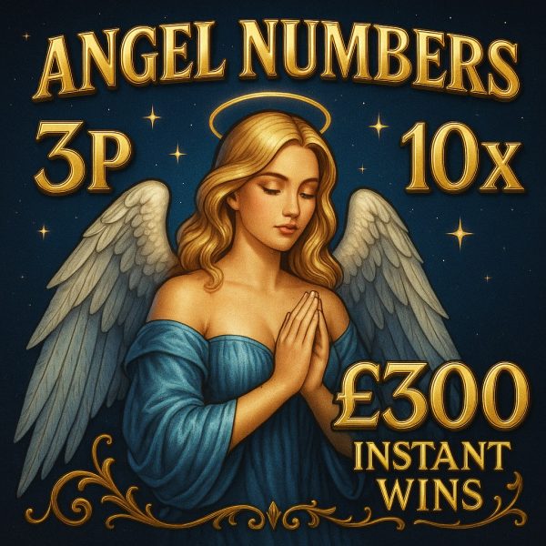 Angel Numbers £3000 for 3p!! 10x £300 Instant Wins