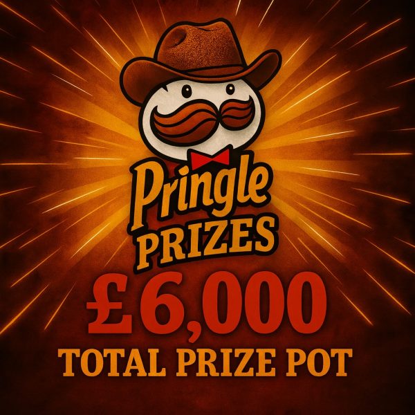 20p To Play! Pringle Prizes - £6000 Prize Pot!
