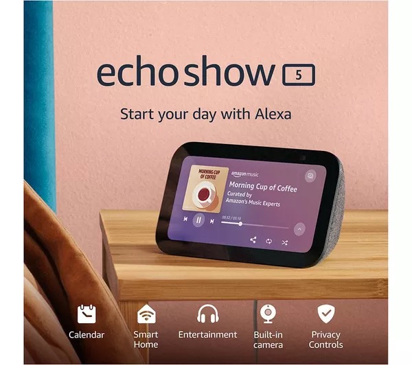 99p- Amazon Echo Show (Black)