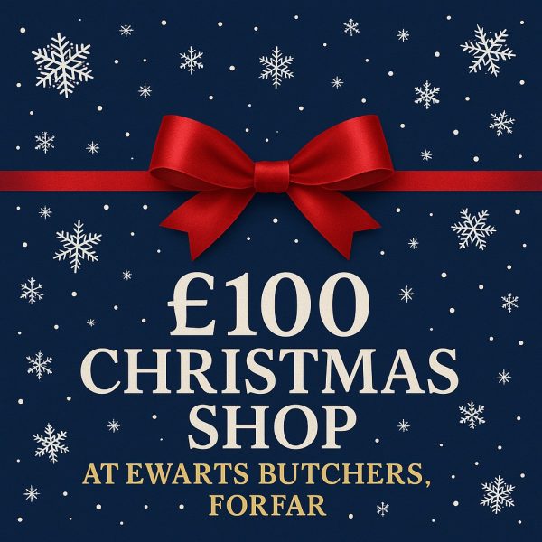 £100 Christmas Shop At Ewarts Butchers Forfar 99p