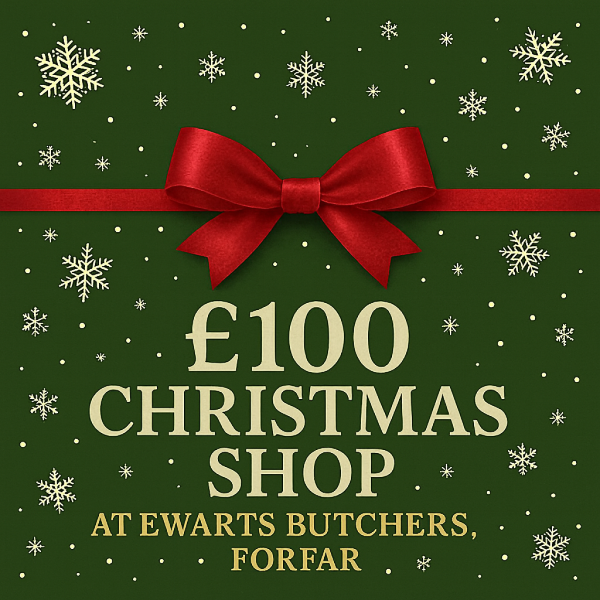 £100 Christmas Shop At Ewarts Butchers Forfar 99p #2