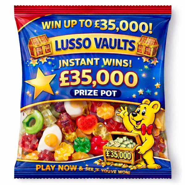 GUMMY VAULT - CAN YOU FIND YOUR PICK & MIX INSTANT WINS £1000