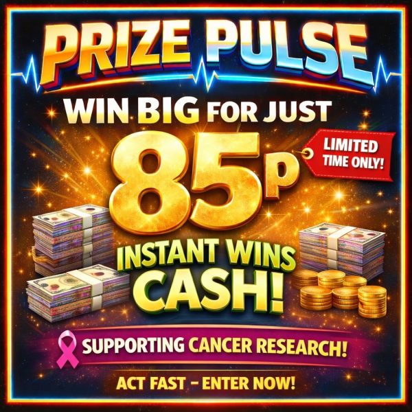85P TO PLAY! PRIZE PULSE - £6000 PRIZE POT!