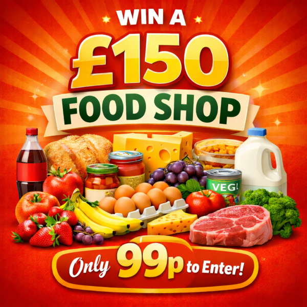 £150 Food Shop for 99p - YOU Choose the Supermarket!