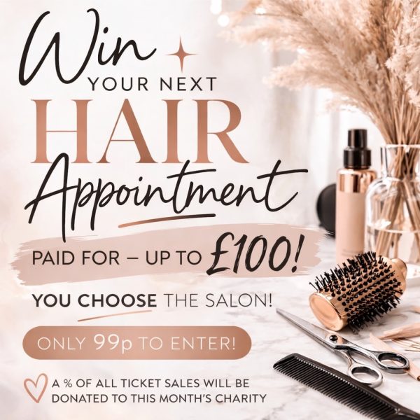 YOUR NEXT HAIR APPOINTMENT ON US FOR ONLY 99P